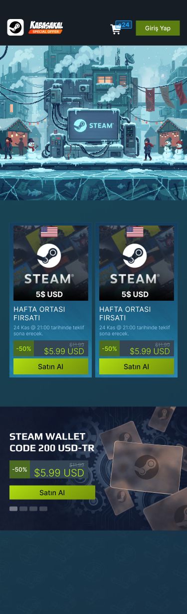 Steam — mobil